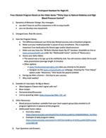 Participant Handout Session 1