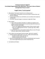 Participant Handout Session 4
